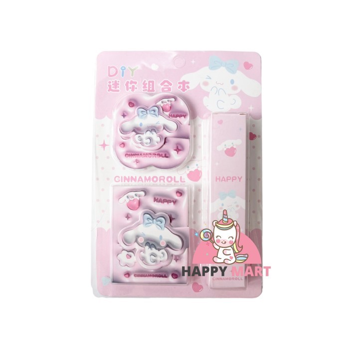 

Notes cinnamoroll 3D art DIY - Pink