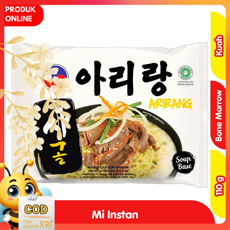 

Arirang Mie Instan Korea Soup Sumsum 110 g