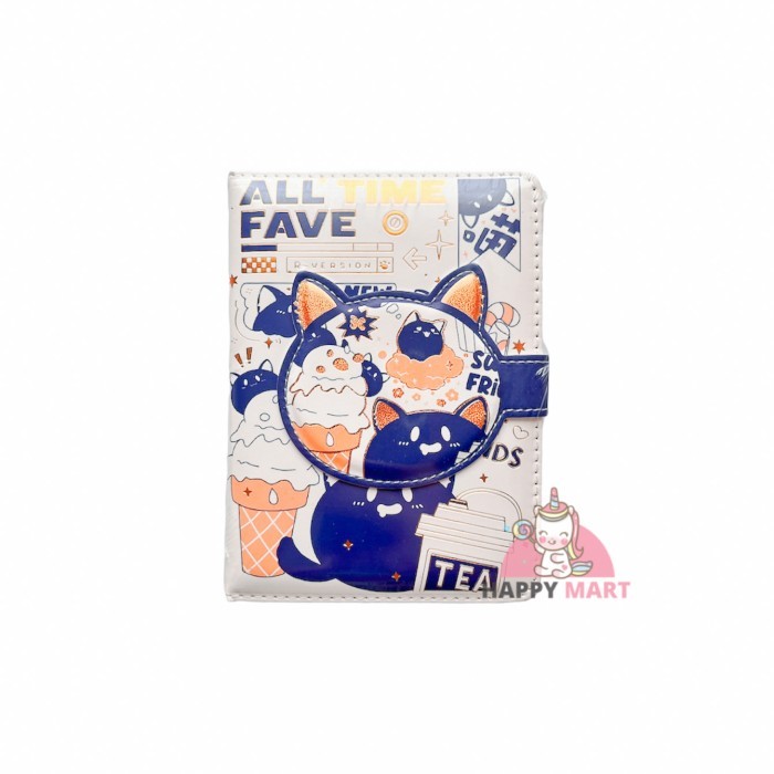 

buku notes super cute cat - Ice cream cat
