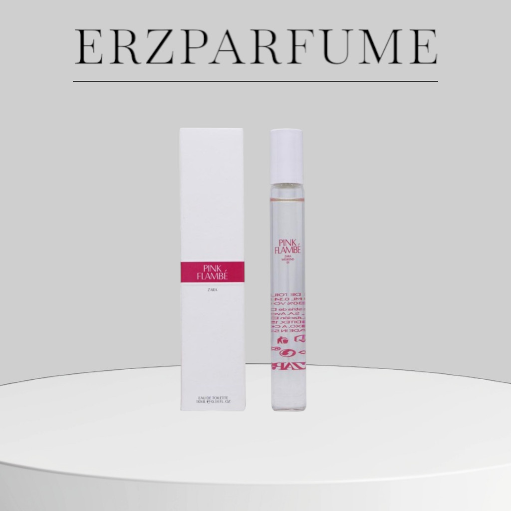 Parfum Wanita Zara Pink Flambe Woman Roll On 10 mL Perfume Cewek