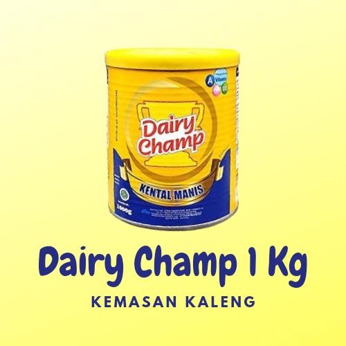 

SUSU KENTAL MANIS DAIRY CHAMP 1 KG KEMASAN KALENG