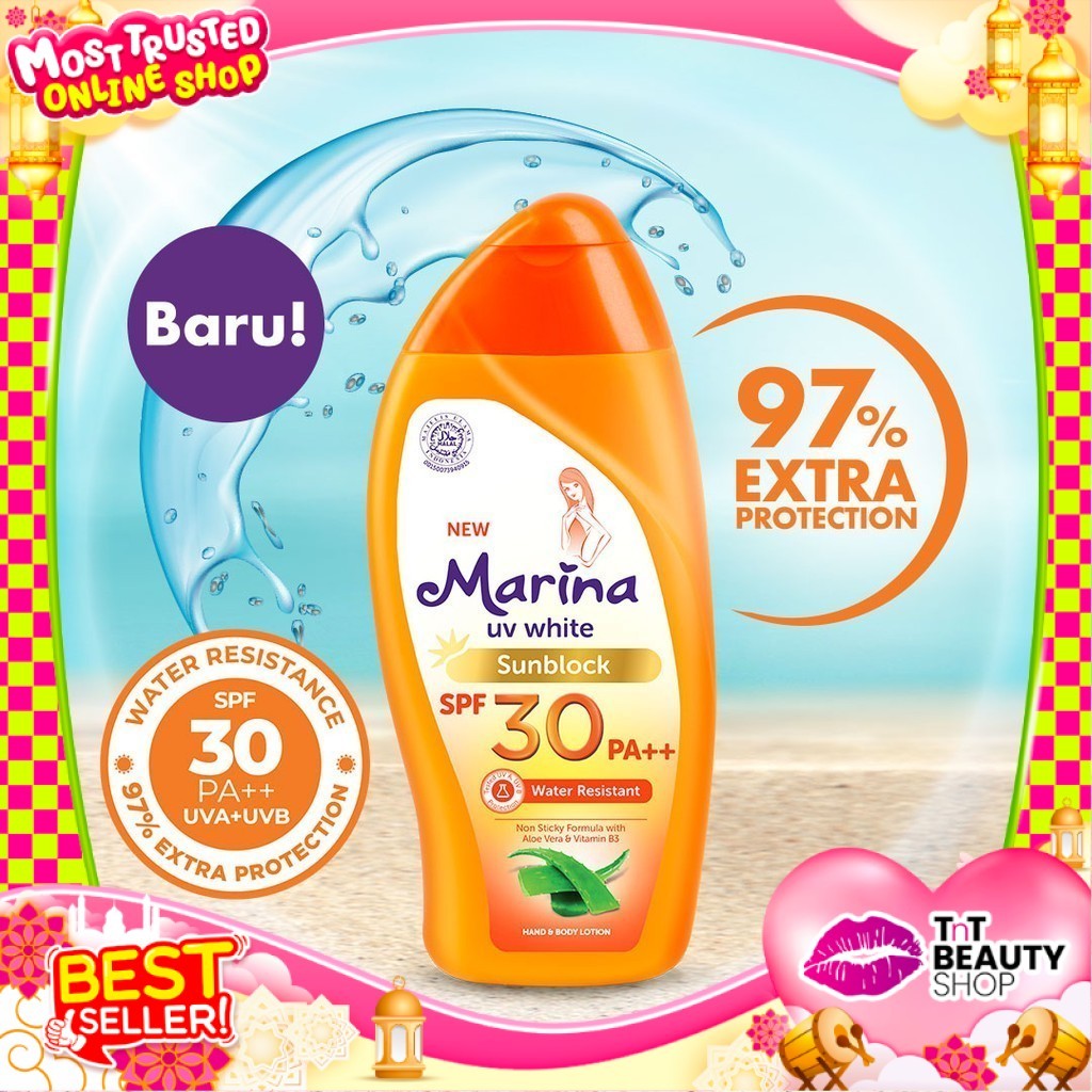 Marina UV White Sunblock SPF 30 85 ml  | TnT Beauty Shop