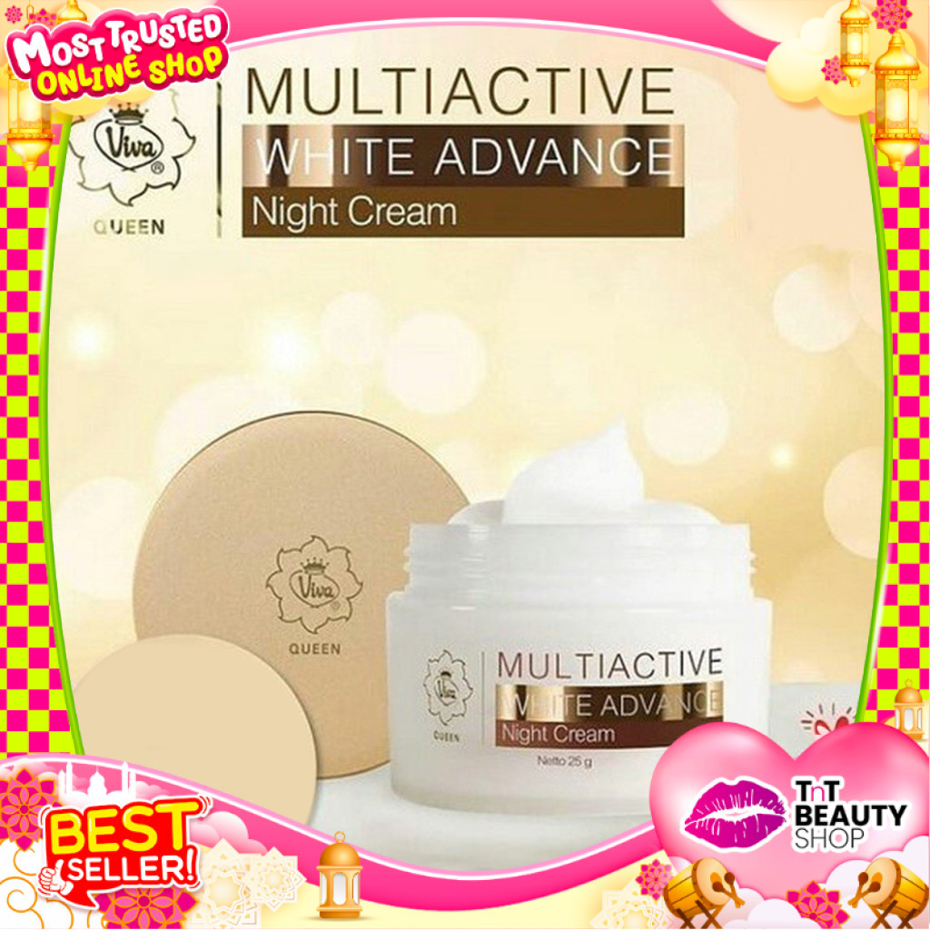 Viva Queen Multiactive White Advance Night Cream - 25 gr | TnT Beauty Shop