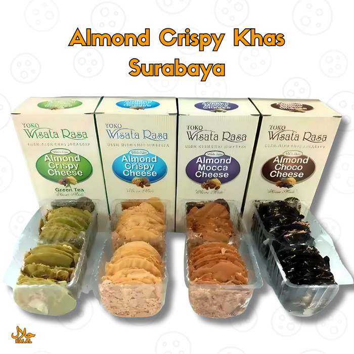 

Almond Crispy Khas Surabaya - Tipis, Renyah, dan Penuh Rasa