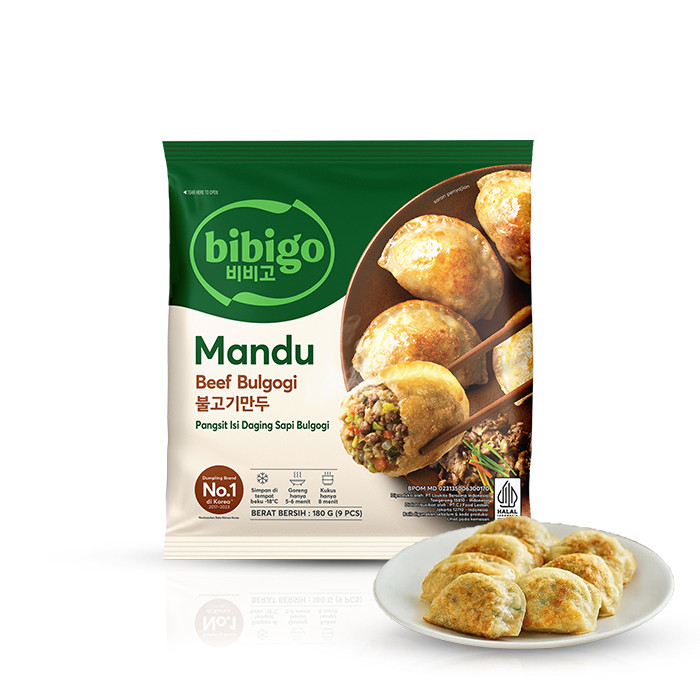 

CJ BIBIGO Mandu Beef Bulgogi 180g