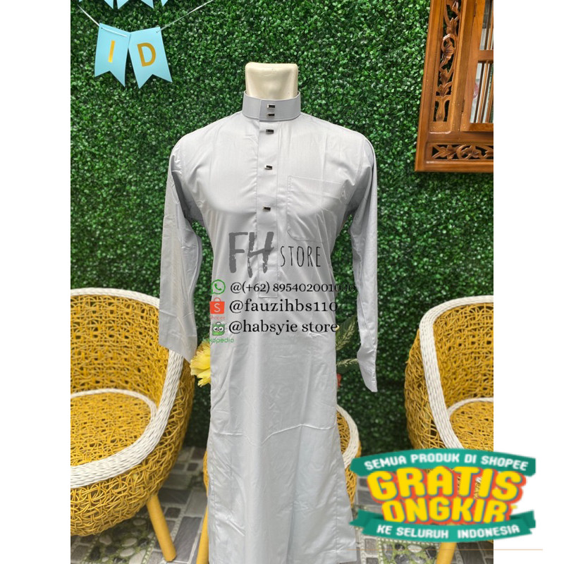 gamis allebas  / jubah allebas / jubah /  gamis / allebas/ COD lebaran ramadhan