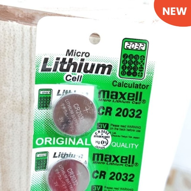 MAXELL CR2032 / CR 2032 ORIGINAL BATERAI BATRE BATTERY