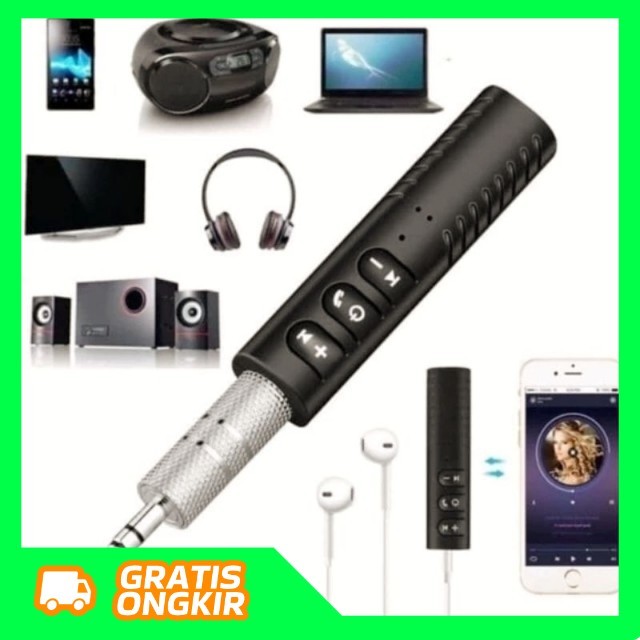 CAR BLUETOOTH WIRELESS RECEIVER BLACK BT 450/BT 801 BLUETOOTH CAR KIT AUX