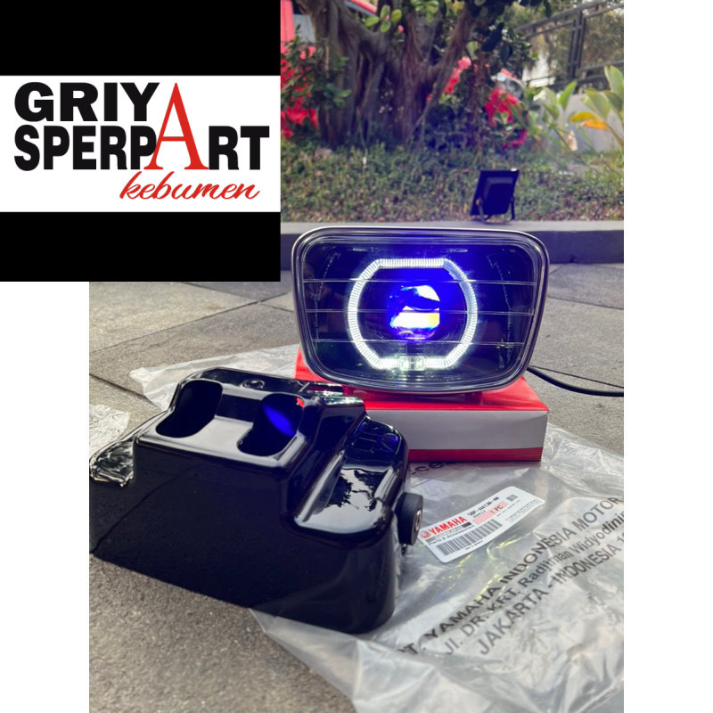 lampu depan Rx king se GOLD biled billed MATRIX ring dan batok Original