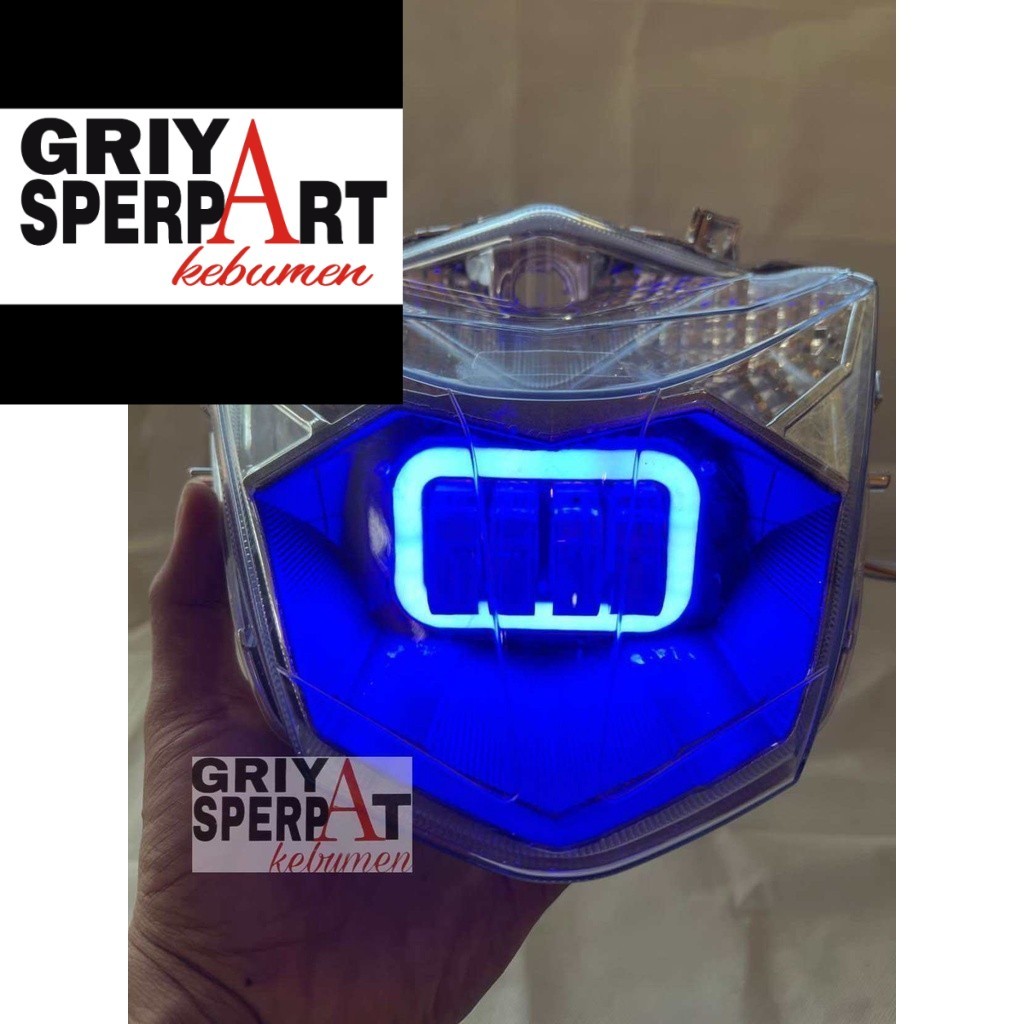 LAMPU DEPAN BEAT STREET BEAT NEW 2016-2019  LED 4 LENSA