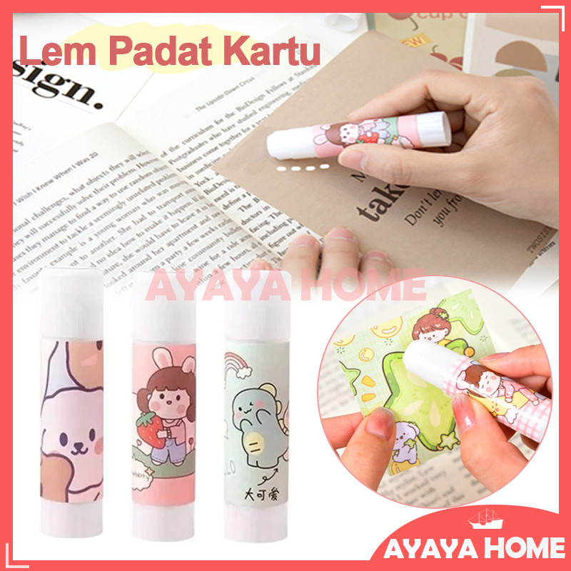 

Glue Stick/Lem Padat Kartun/Lem Padat Perekat Kuat/Lem Padat Kartun Lucu
