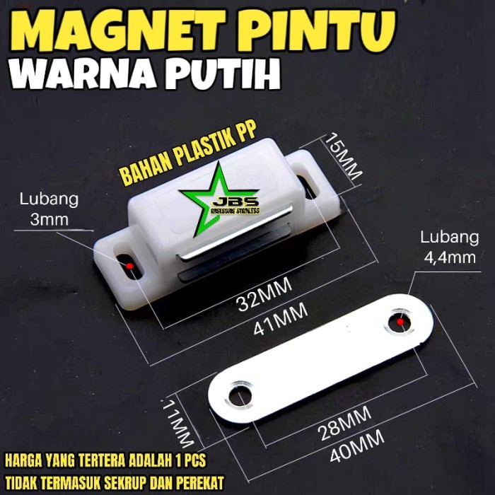 KC27 Magnet Lemari (805) / Magnet Pintu Laci Lemari Magnetic Door Stopper Pintu Laci Lemari / Magnet