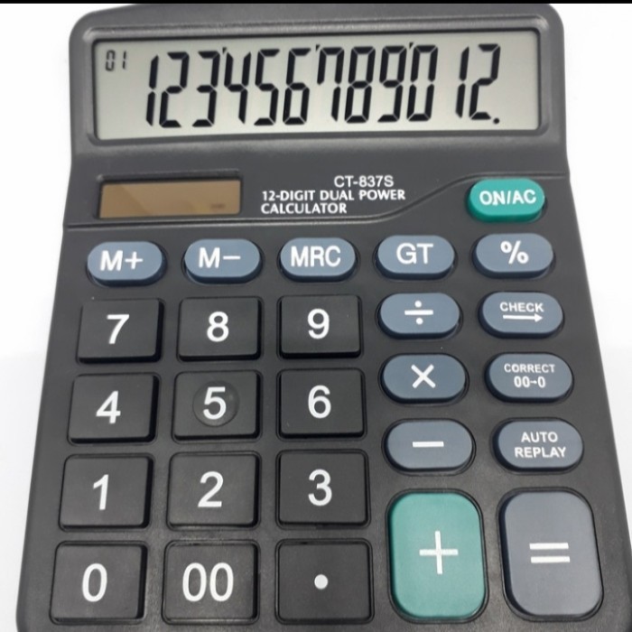 

Kalkulator 12 Digit / Calculator Citizen CT 837S