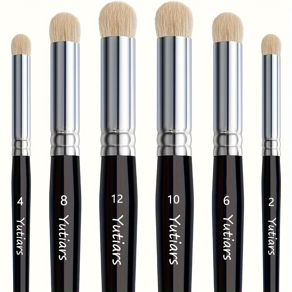 

Paint Brush Set, Fine Detail Wood Handle Brushes for Miniature Art Painting, Acrylic, Watercolor - Micro Detailing & Drybrush