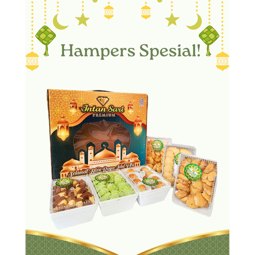 

PAKET KUE KERING INTAN SARI PARCEL KUE KERING PAKET KUE LEBARAN MURAH
