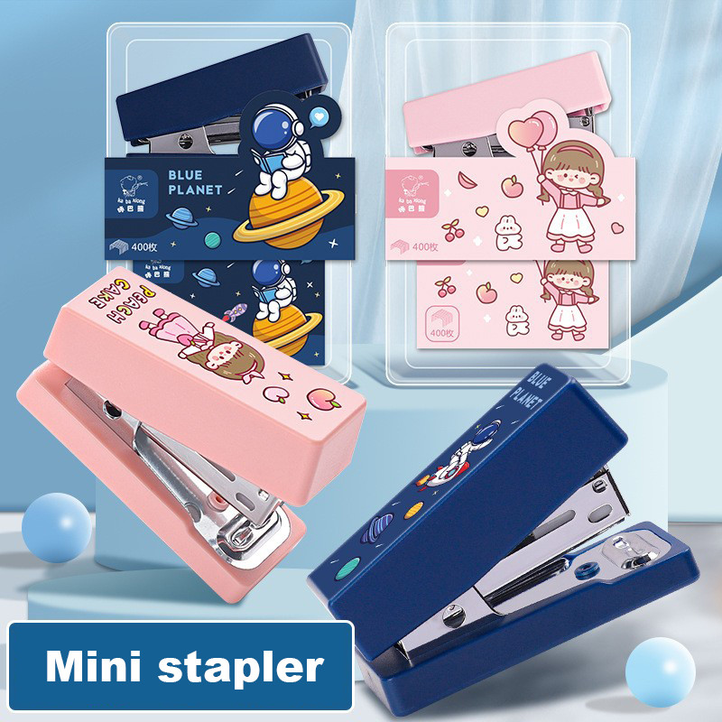 

Portable Stapler Small Household Children's Cartoon Student Stapler