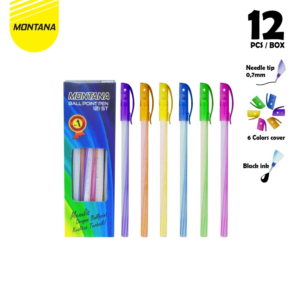 

MONTANA Ball Pen / Pulpen / Pena Montana 121 ST