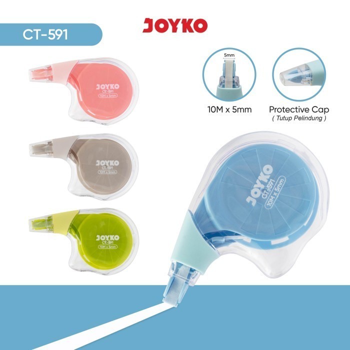 

Pita Koreksi CT-591 Correction Tape Joyko