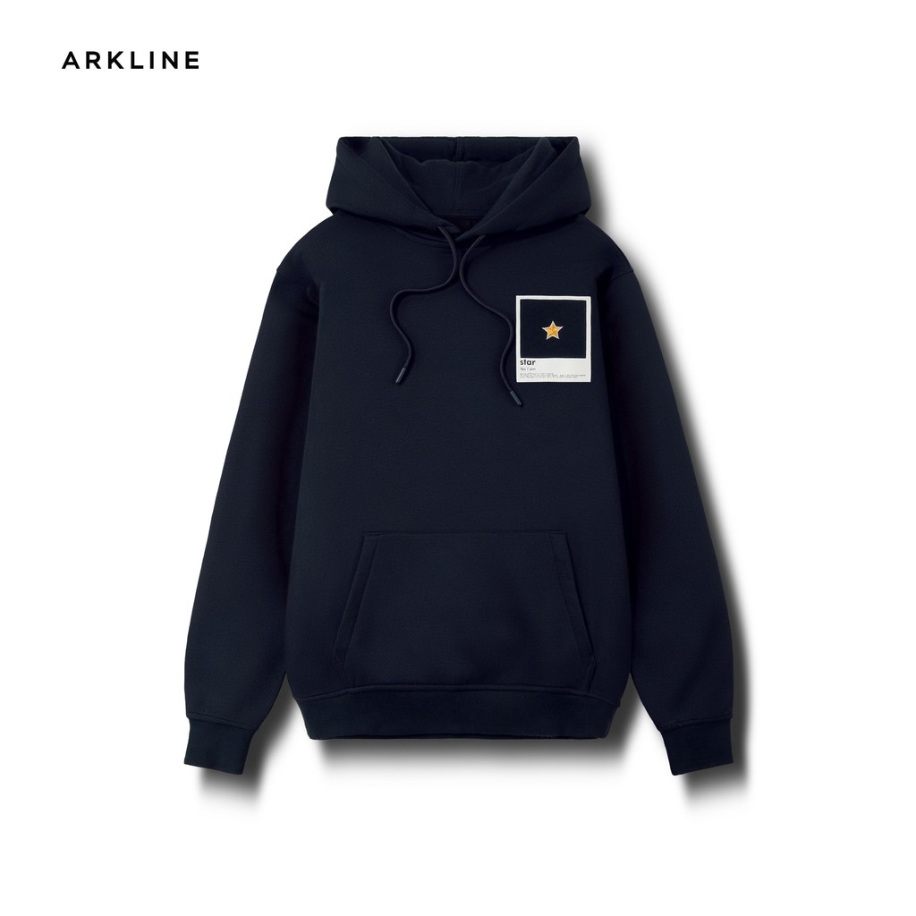 Arkline Star Pullover Hoodie Navy