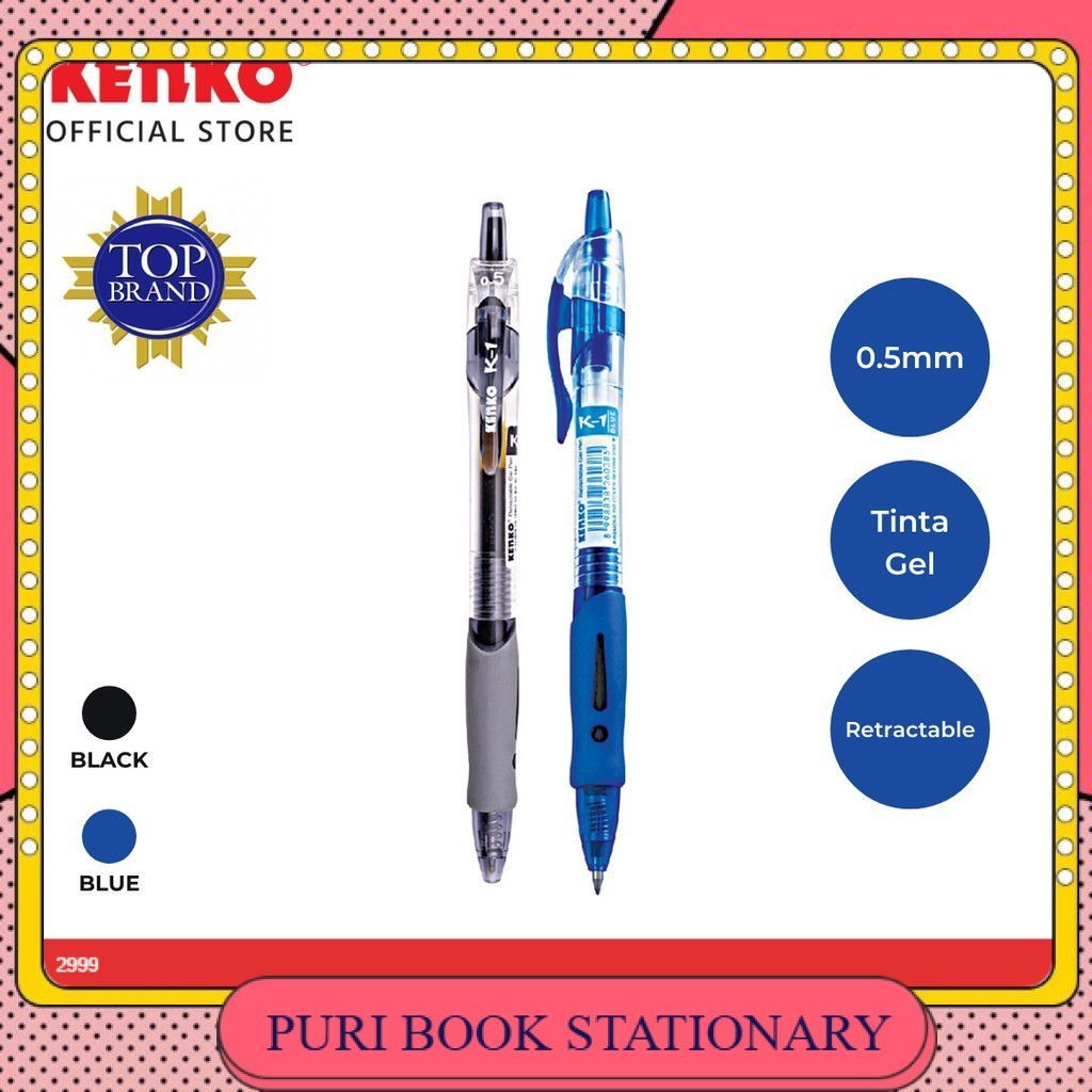 

Gel Pen Kenko K-1 Retractable