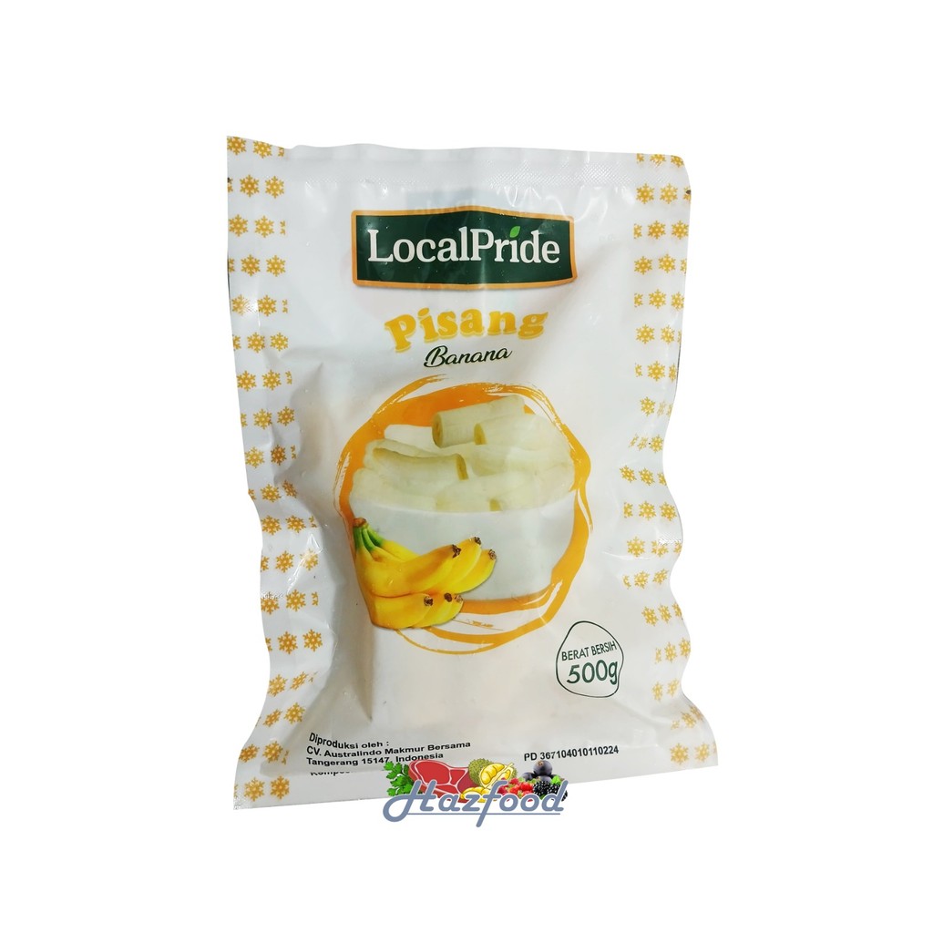 

Local Pride Banana Frozen / Pisang Beku - 500 gram