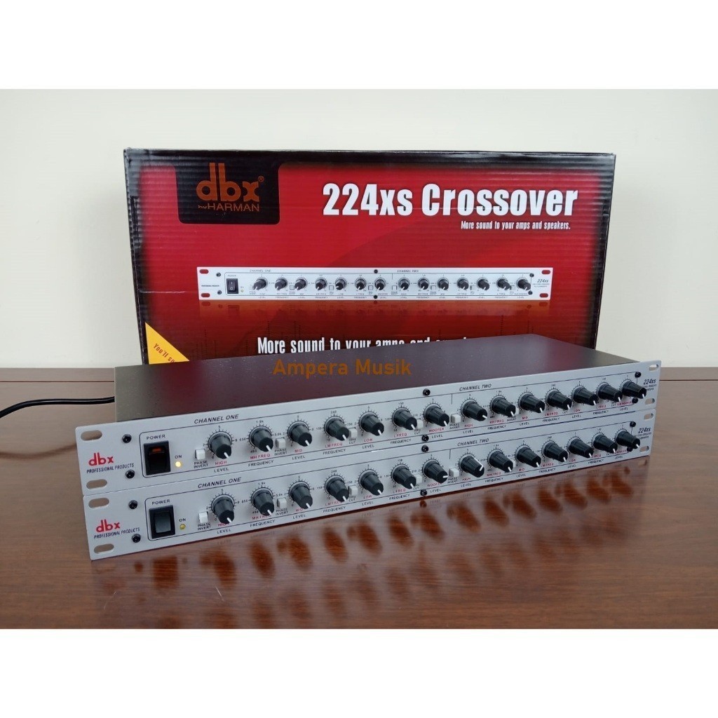 Crossover Dbx 224xs 4 way stereo plus Subwoofer / 224XS