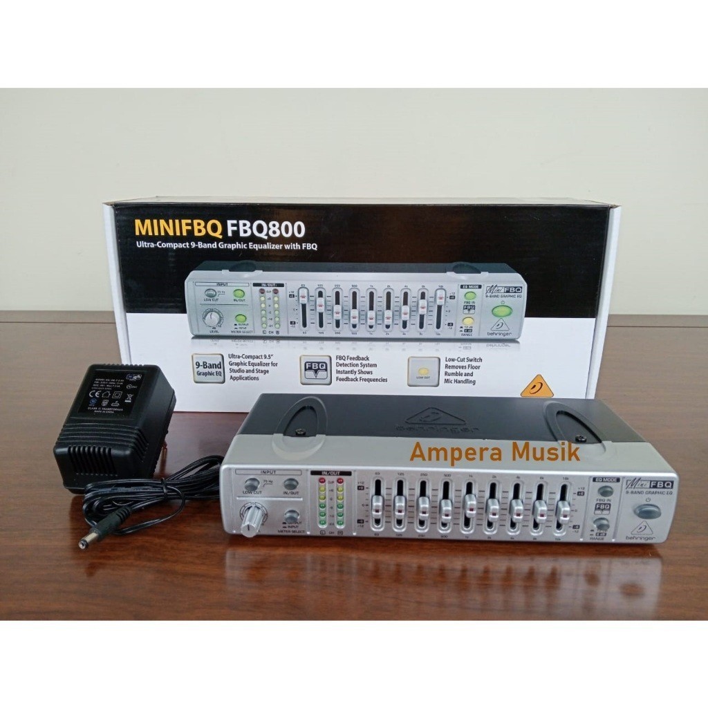 Equalizer Behringer MINIFBQ FBQ800 / FBQ 800 / FBQ800