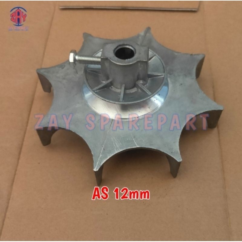 Pully Pulley Dinamo Wash Mesin Cuci AS 12mm COD