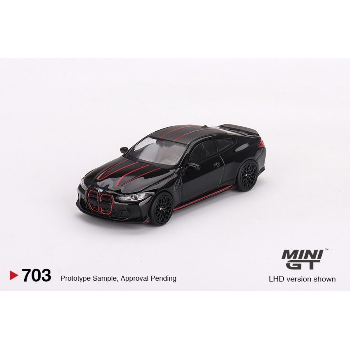 Mini GT 703 BMW M4 CSL Black Sapphire MIJO