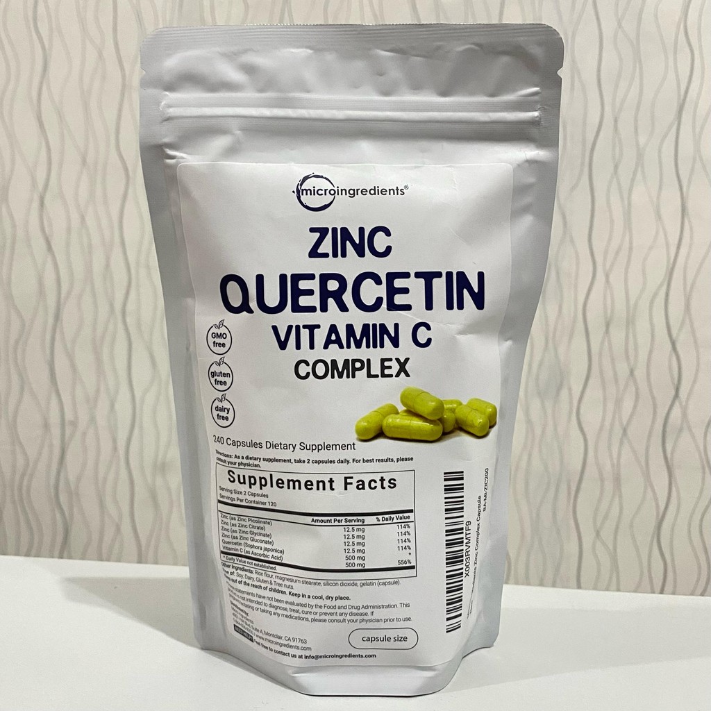 Micro Ingredients Zinc Quercetin Vitamin C Complex