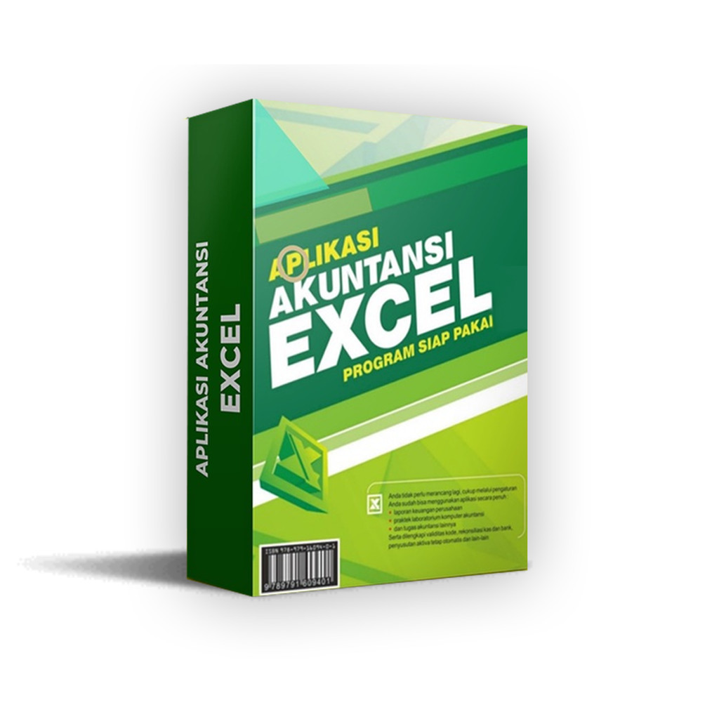 APLIKASI AKUNTANSI EXCEL - Program Aplikasi Akuntansi Keuangan Excel Terintegrasi Siap Pakai