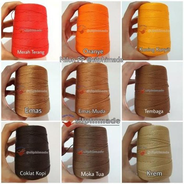 Nylon PP D27 benang rajut Nilon