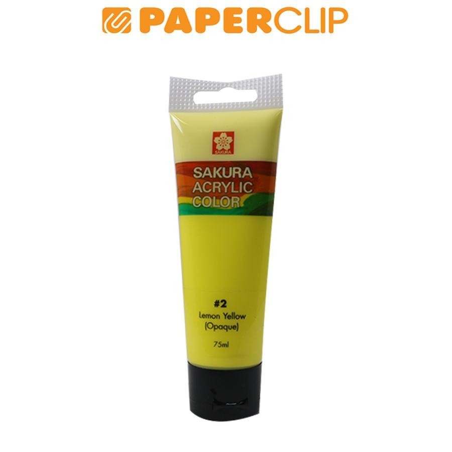 

ACRYLIC SAKURA 75ML XAC75-2 LEMON YELLOW