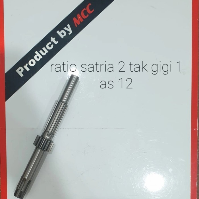 ratio satria 2 tak gigi 1 as