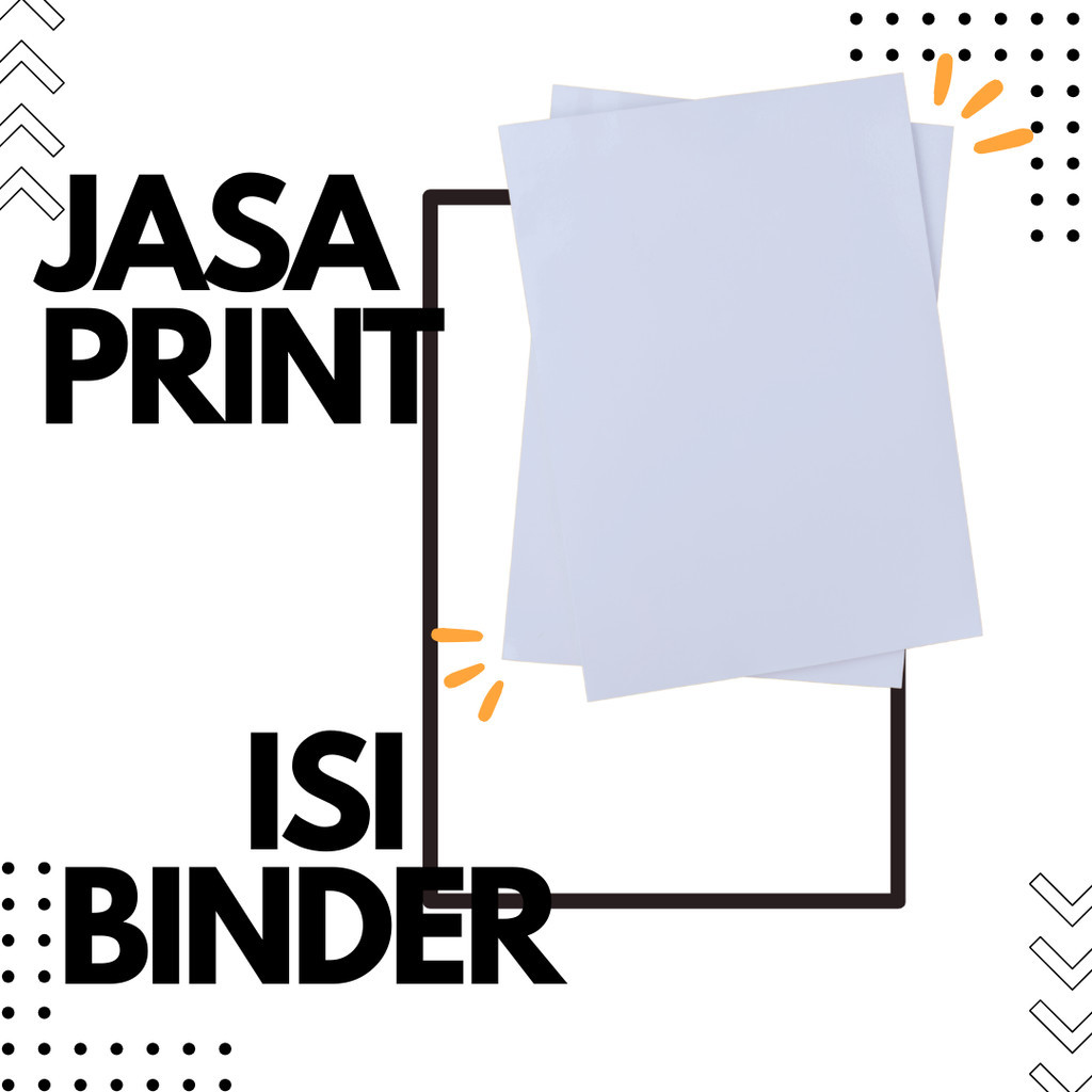 

JASA PRINT ISI BINDER A5 / B5