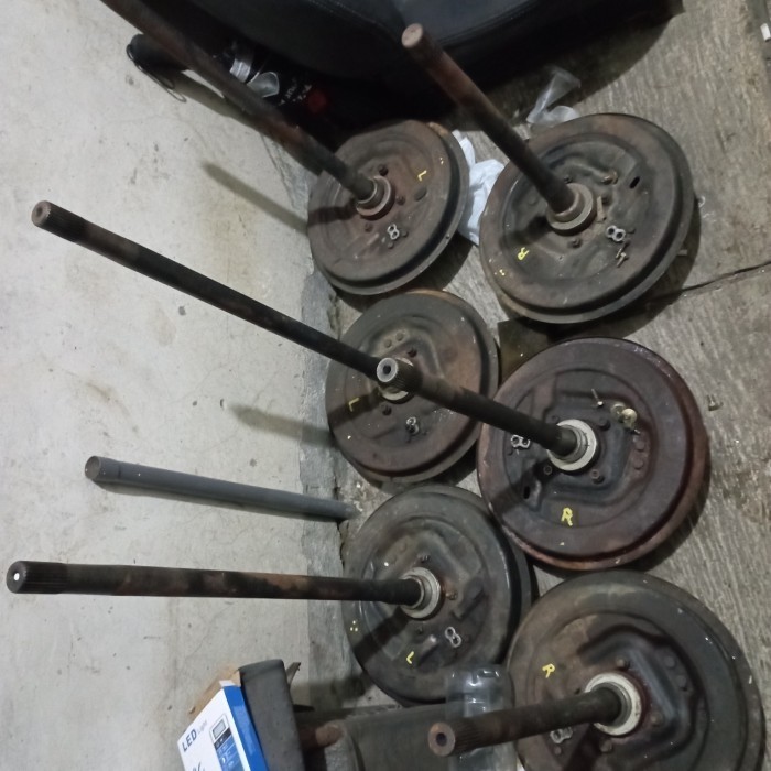 As Roda Belakang Jimny Katana Lengkap Teromol As Panjang