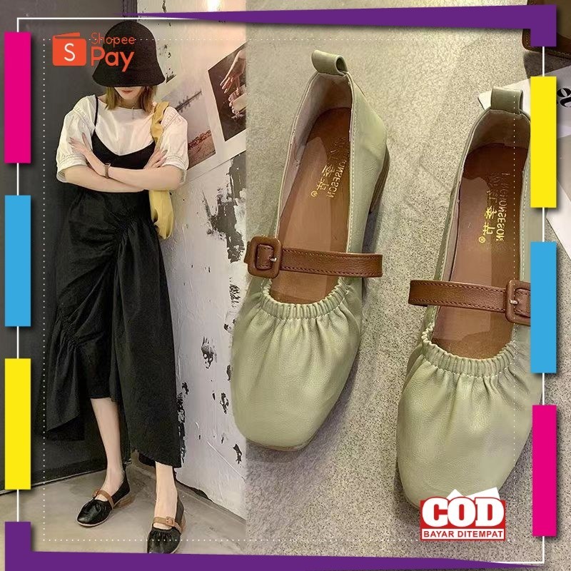 UKURAN SIZE 37 38 39 40 41 42 43 44 45 / Sepatu tunggal wanita 2023 musim semi sepatu pantofel baru 