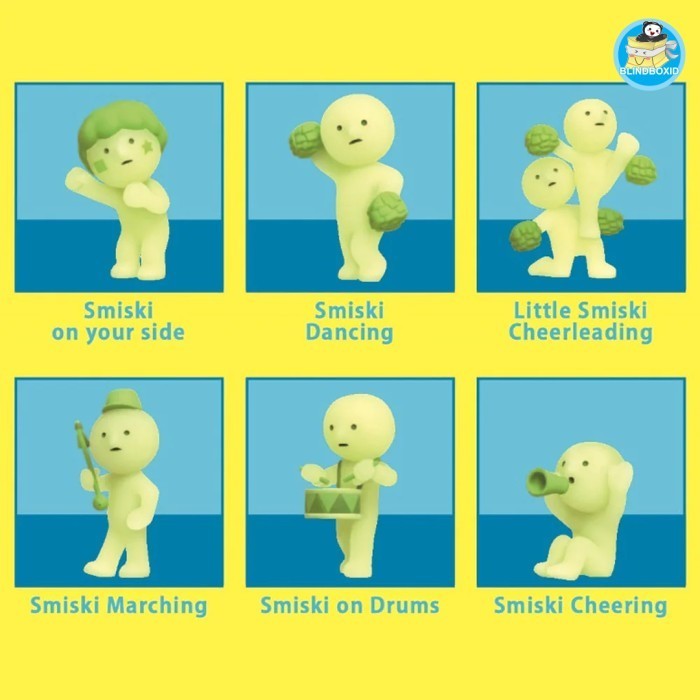 Smiski Minifigure Cheer Series - 1pc