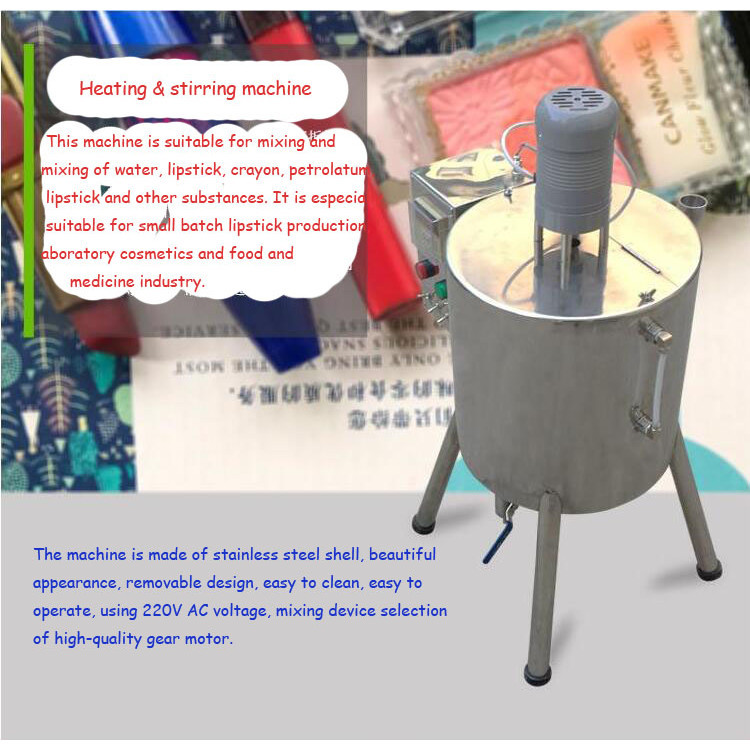 Heating and stirring filling machine lipstick filling machine hand soap filling machine lipstick qua