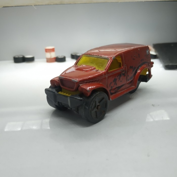 Hotwheels power panel unrivet diecast loose junk bukan tomica 6D -OS45