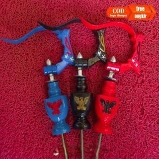 JUAL GANTUNGAN BATMAN LIPAT LENGKAP PION RAJAWALI UNTUK CANTOLAN SANGKAR BURUNG KOTAK SEMANTI