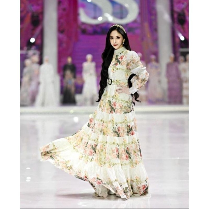 Shella Saukia Official Dress Gamis Set Hijab Gamis Set Kerudung ShellaSaukia Official SSA16