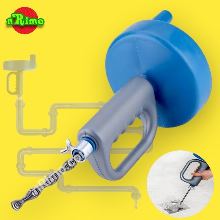 Alat Pembersih Saluran Air Mampet Paralon Wastafel Kawat Pipe Cleaner