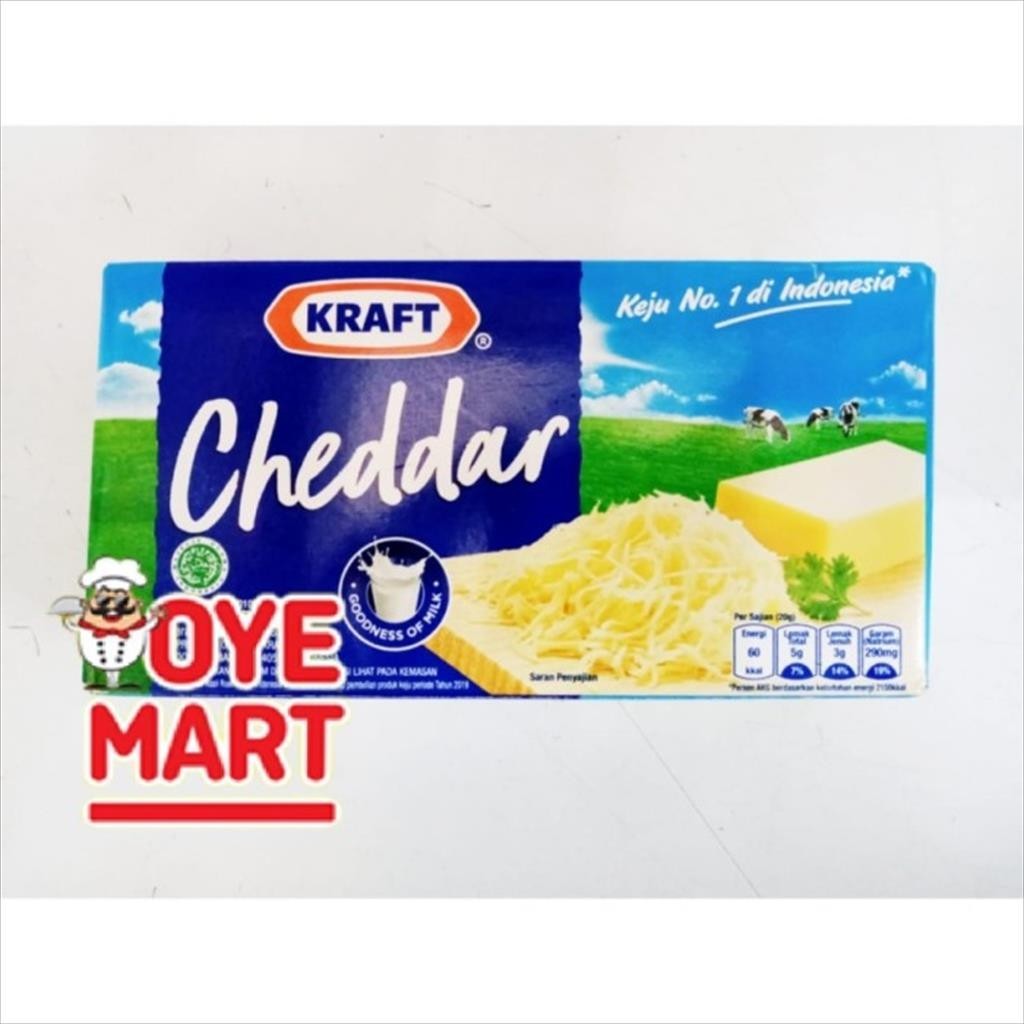 

KEJU KRAFT CHEDDAR 150GR / KEJU CHEDDAR