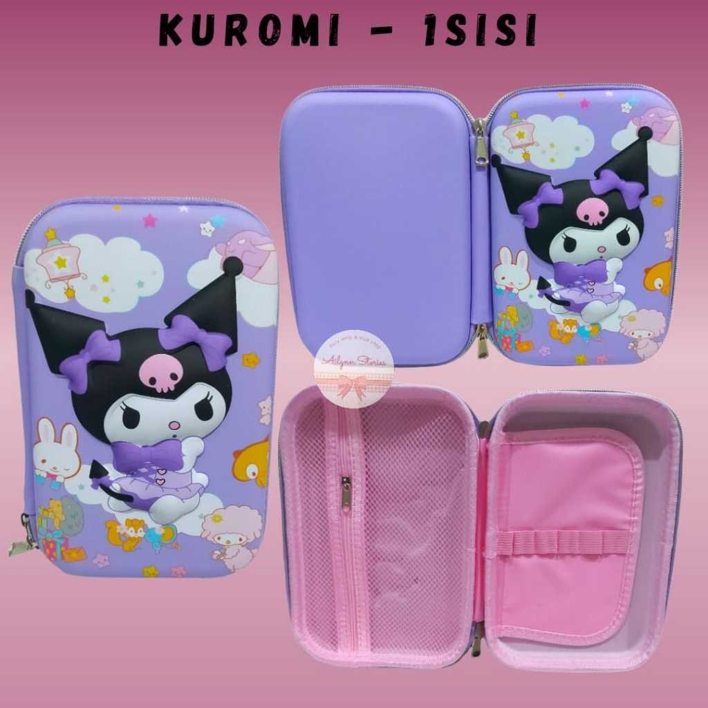 

AS Kotak tempat pensil hardcase Anak-anak Timbul 2D/3D bahan Import