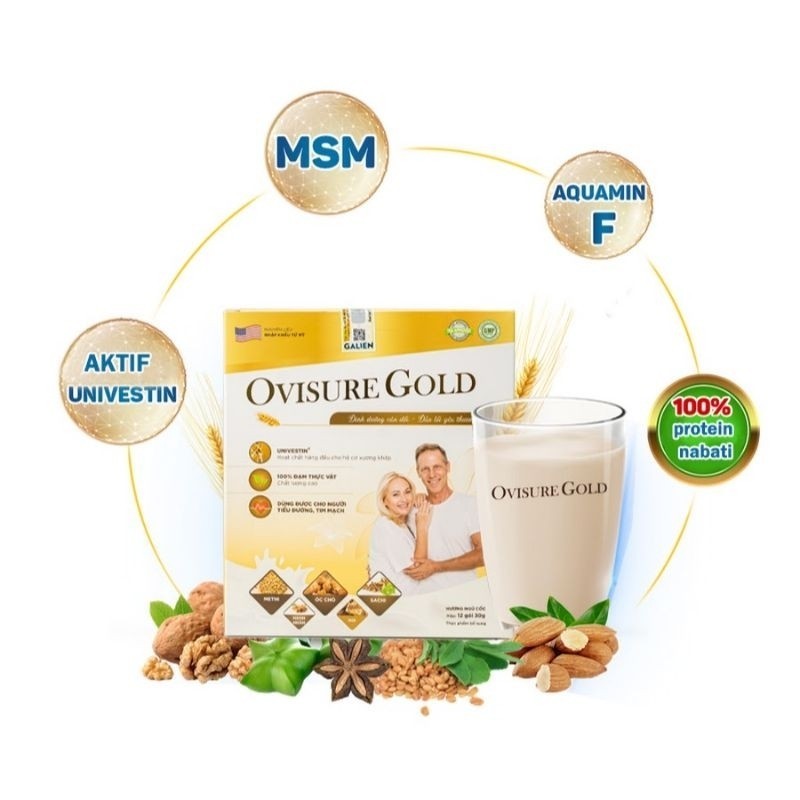 

100% ORIGINAL OVISURE GOLD MILK SUSU VITAMIN TULANG DAN SENDI NYERI OTOT ORIGINAL AMERIKA