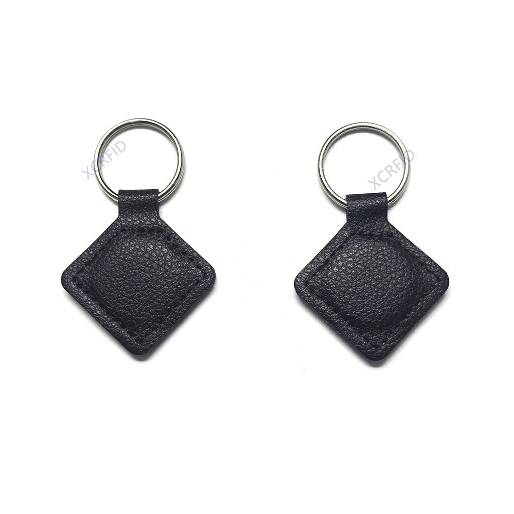 

T5577 EM4305 Rewrite Writable Key Tag Rewritable Duplicate Leather RFID Tag Copy EM4100 125KHZ Card Proximity ID Token Keyfobs
