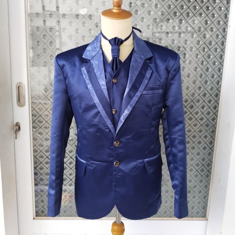 Promo JAS PENGANTIN PRIA STELAN JAS PENGANTIN PRIA JAS NIKAH JAS WEDDING KOMBINASI JAGUAR MODERN  DC