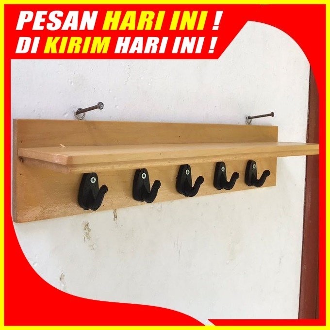 (H20) Cantolan Gantungan Kapstok Ambalan Rak Dinding Gantungan Baju, Gantungan Kunci Mobil Motor