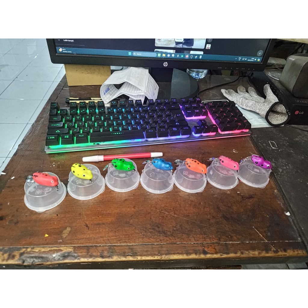 soft frog umpan casting ikan gabus umpan tiruan "DK PANCING"